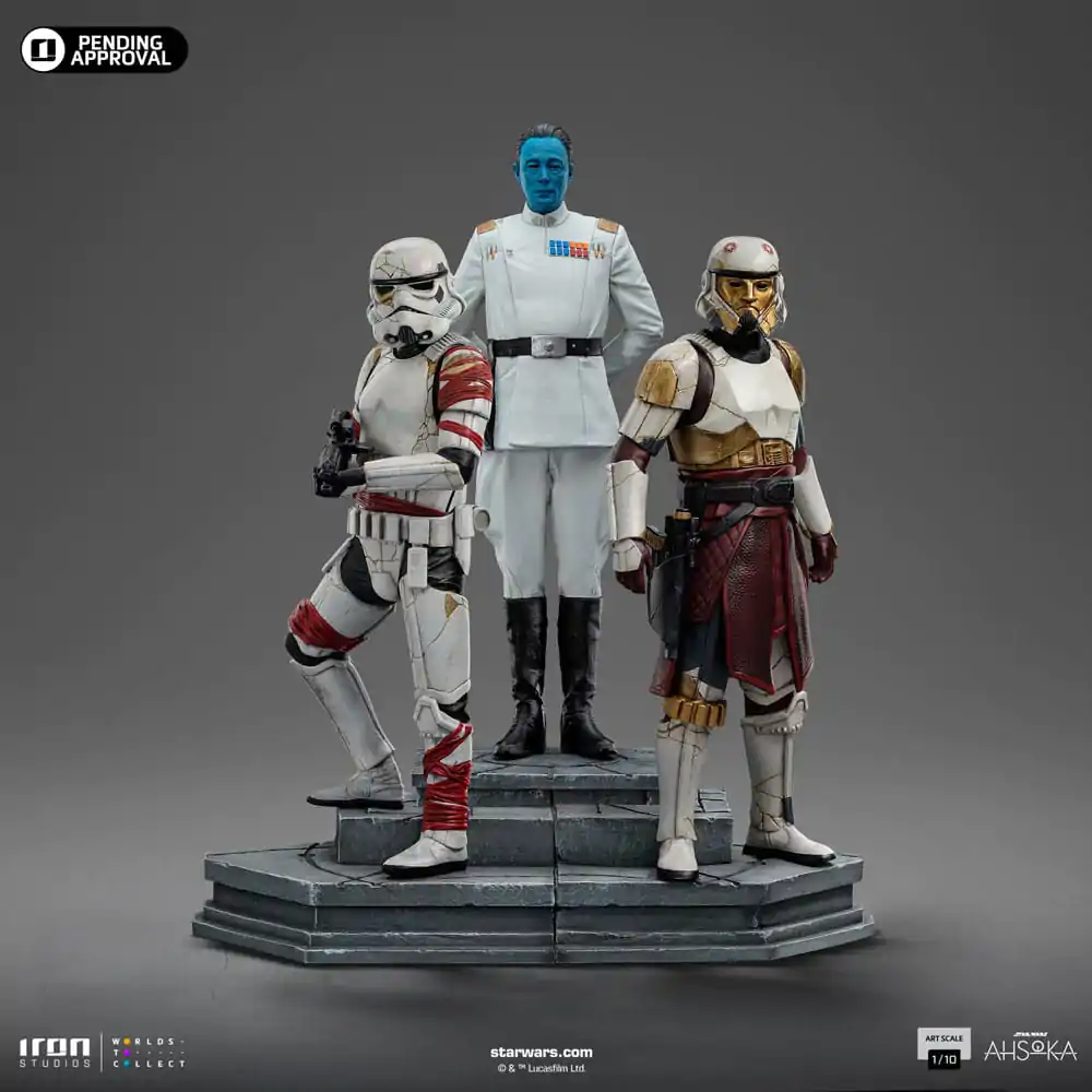 Star Wars Ahsoka Art Scale Kip 1/10 Grand Admiral Thrawn 25 cm fotografija izdelka