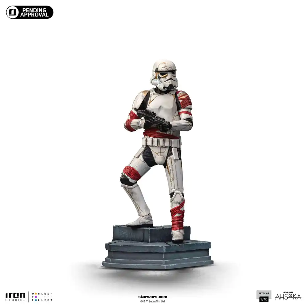 Star Wars Ahsoka Art Scale Kip 1/10 Night Trooper 21 cm fotografija izdelka