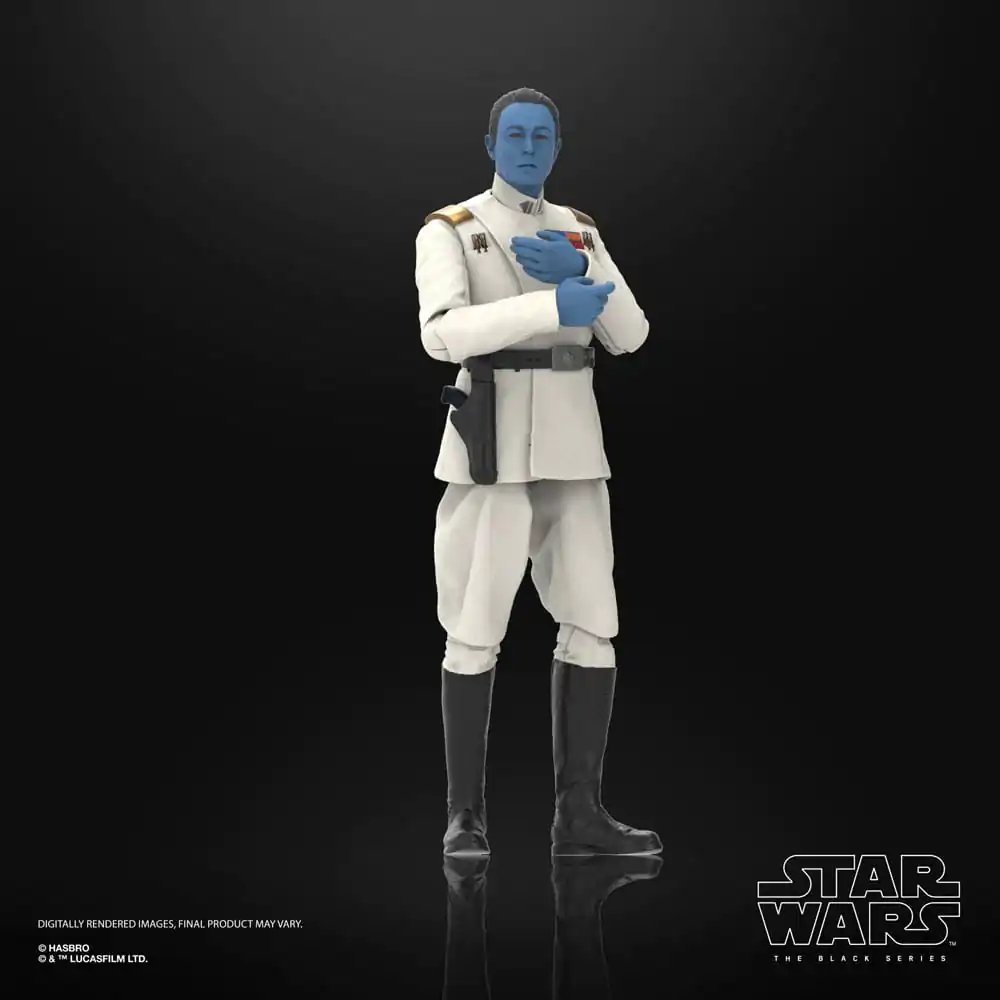 Star Wars: Ahsoka Black Series akcijska figura Grand Admiral Thrawn 15 cm fotografija izdelka