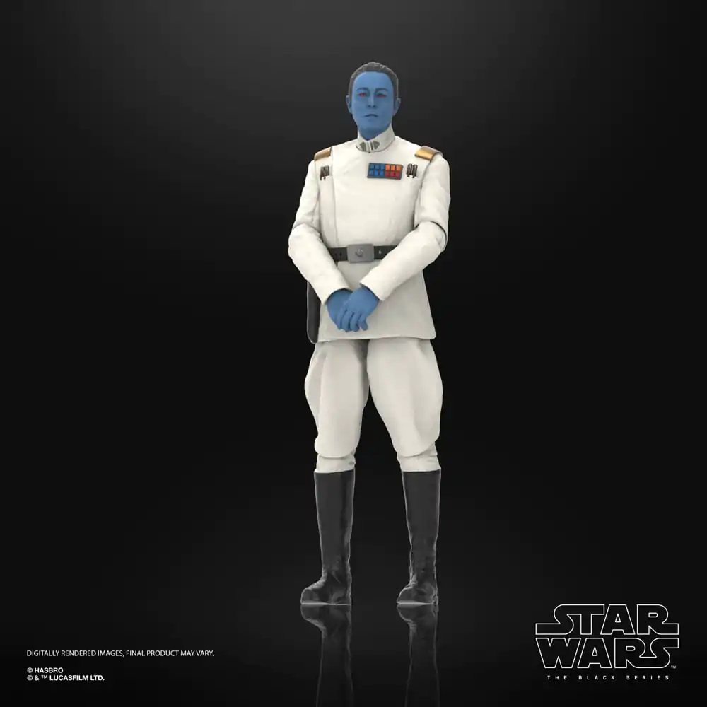 Star Wars: Ahsoka Black Series akcijska figura Grand Admiral Thrawn 15 cm fotografija izdelka