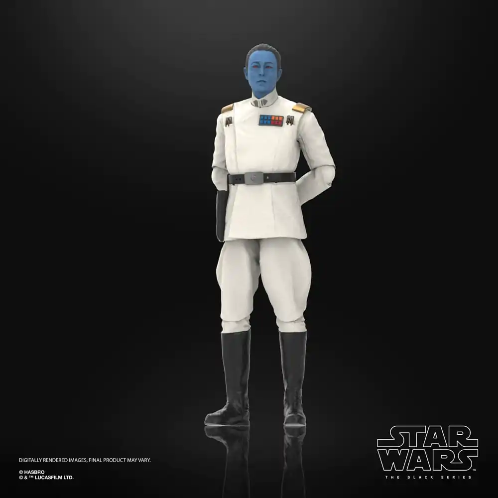 Star Wars: Ahsoka Black Series akcijska figura Grand Admiral Thrawn 15 cm fotografija izdelka