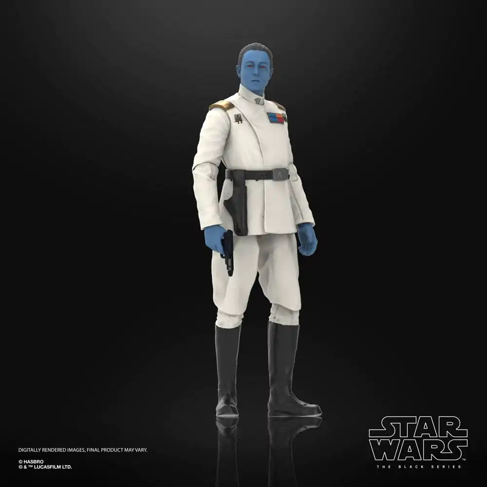 Star Wars: Ahsoka Black Series akcijska figura Grand Admiral Thrawn 15 cm fotografija izdelka