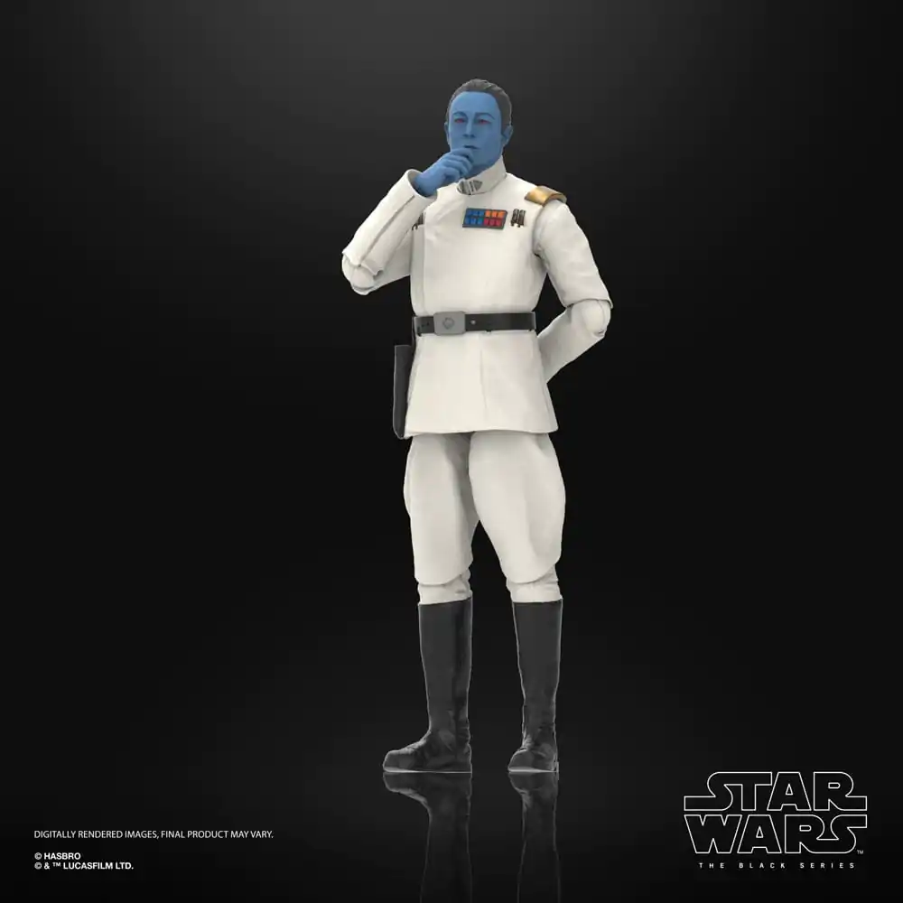 Star Wars: Ahsoka Black Series akcijska figura Grand Admiral Thrawn 15 cm fotografija izdelka