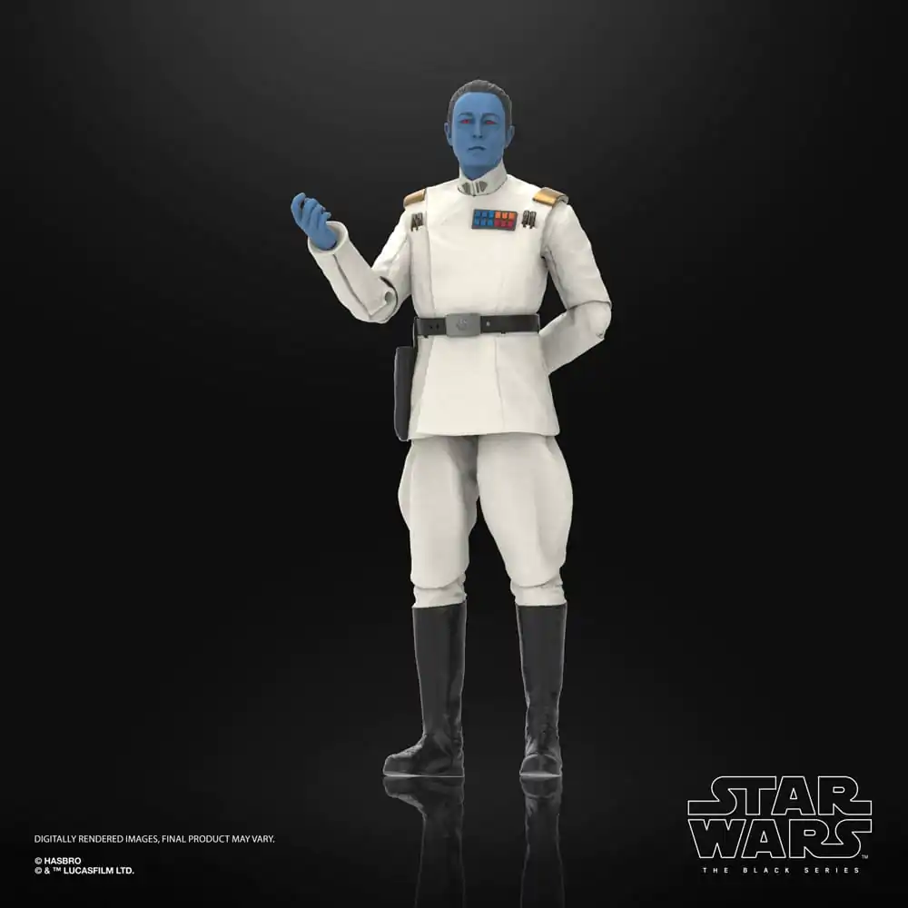 Star Wars: Ahsoka Black Series akcijska figura Grand Admiral Thrawn 15 cm fotografija izdelka