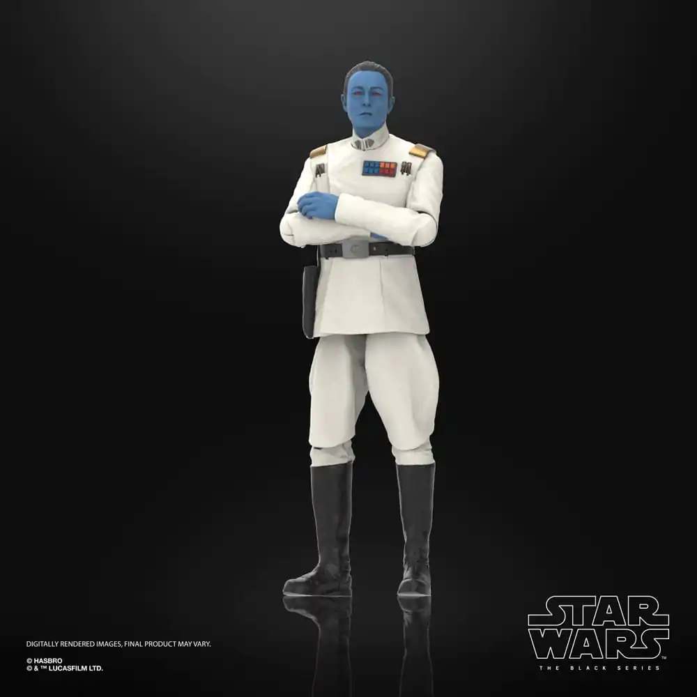 Star Wars: Ahsoka Black Series akcijska figura Grand Admiral Thrawn 15 cm fotografija izdelka