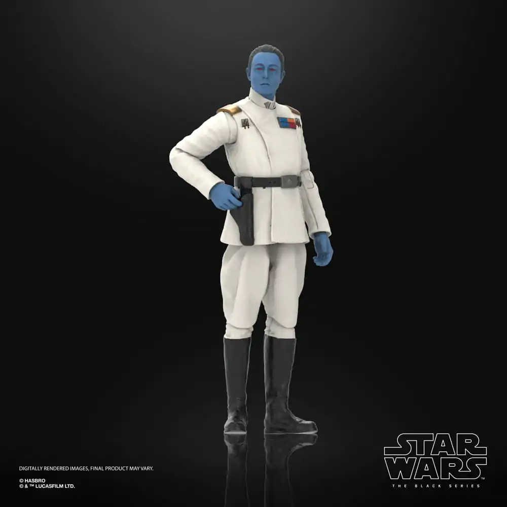 Star Wars: Ahsoka Black Series akcijska figura Grand Admiral Thrawn 15 cm fotografija izdelka