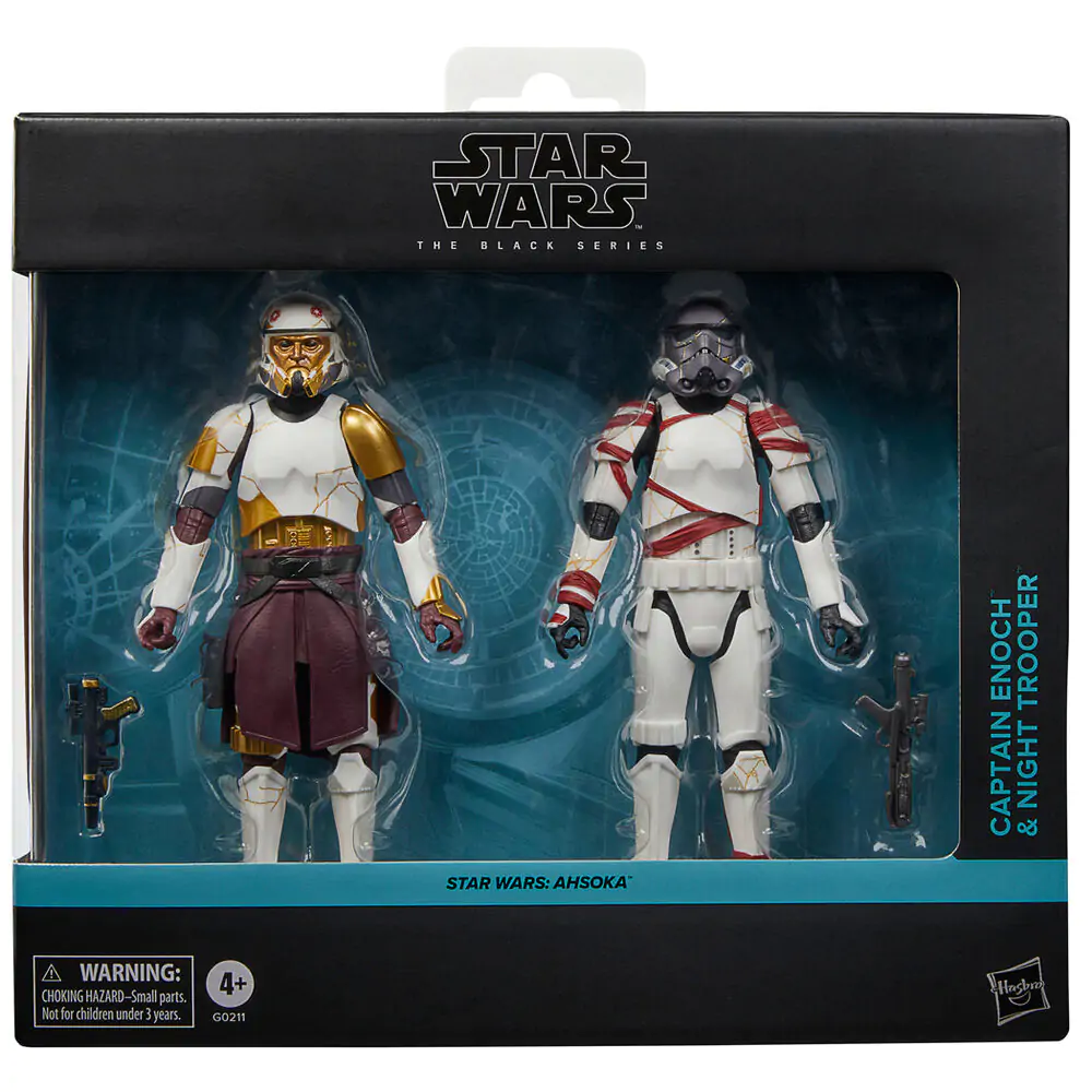 Star Wars Ahsoka Captain Enoch & Night Trooper paket 2 figurice 15 cm fotografija izdelka