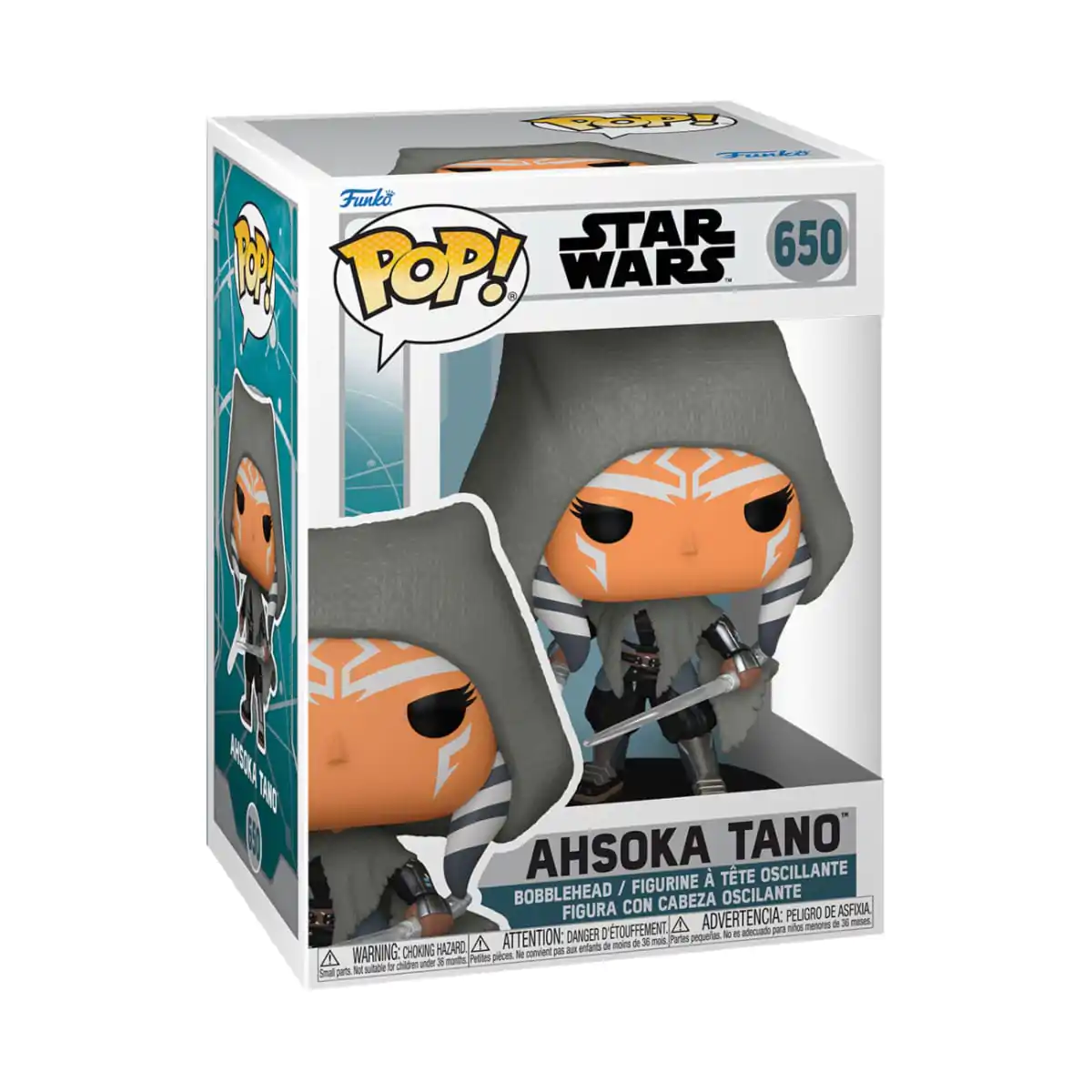 Star Wars: Ahsoka POP! Vinil Figura Ahsoka Tano 9 cm fotografija izdelka