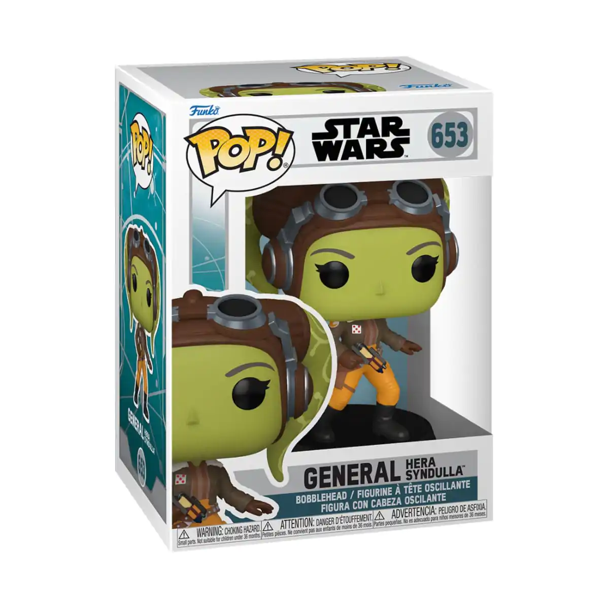 Star Wars: Ahsoka POP! Vinilna Figura General Hera Syndulla 9 cm fotografija izdelka