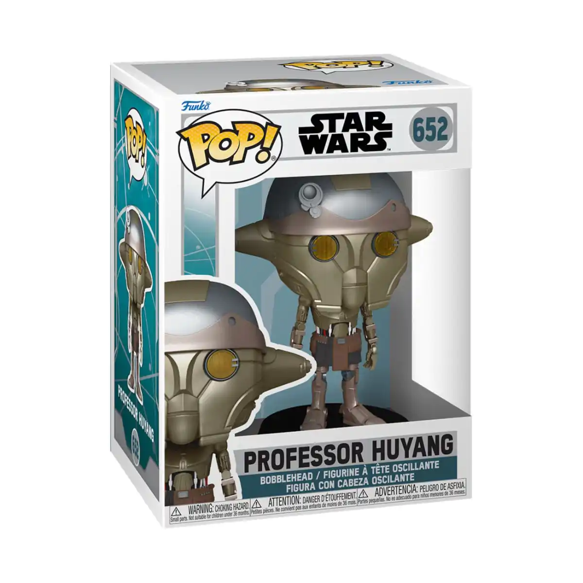 Star Wars: Ahsoka POP! Vinilna figura Professor Huyang 9 cm fotografija izdelka