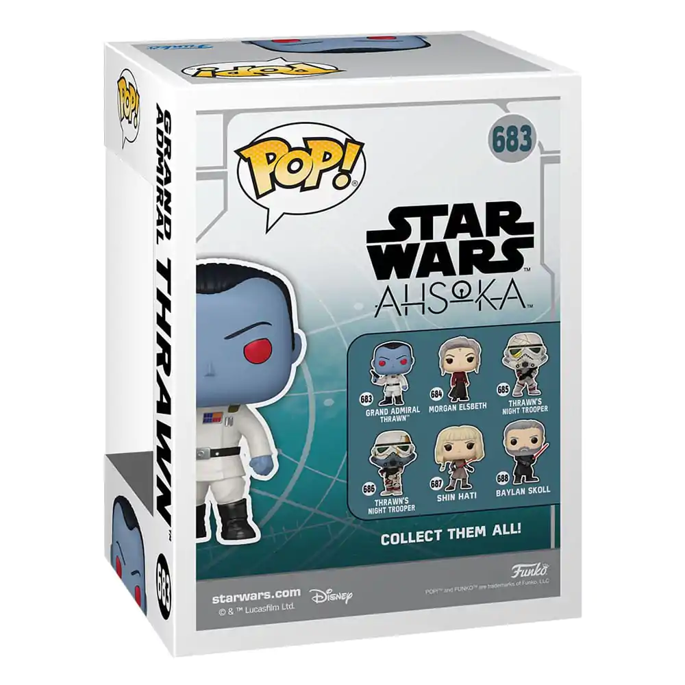 Star Wars: Ahsoka POP! Vinilna Figura S2 - Grand Admiral Thrawn 9 cm fotografija izdelka