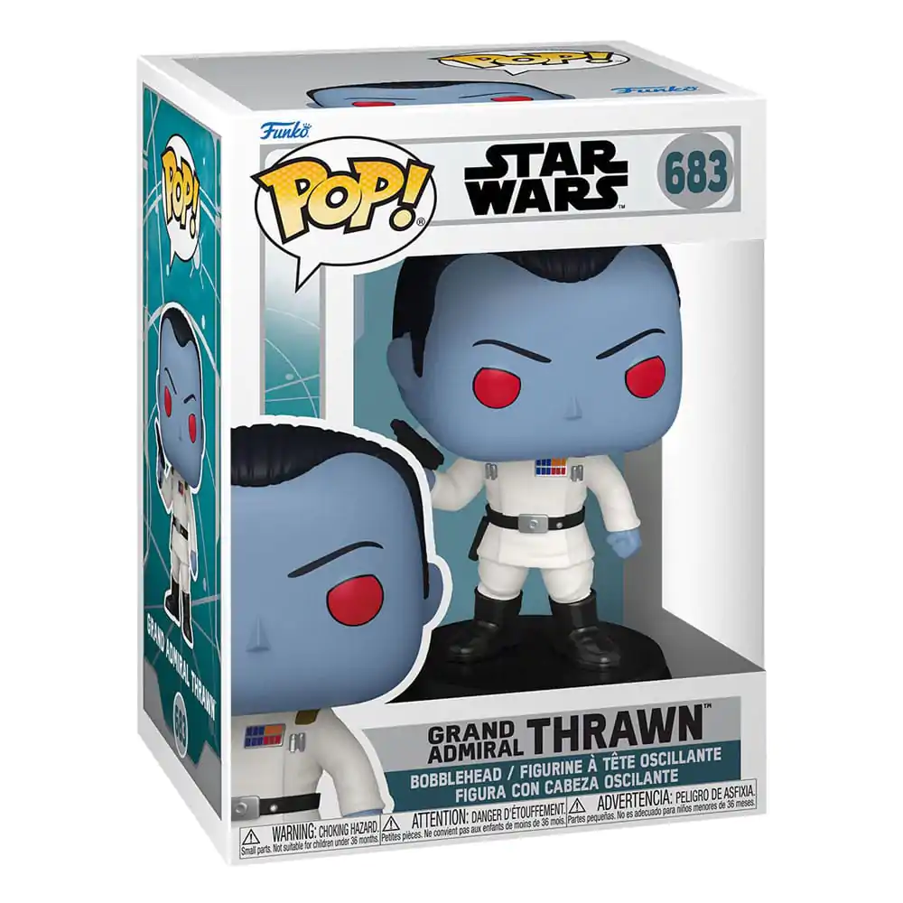 Star Wars: Ahsoka POP! Vinilna Figura S2 - Grand Admiral Thrawn 9 cm fotografija izdelka