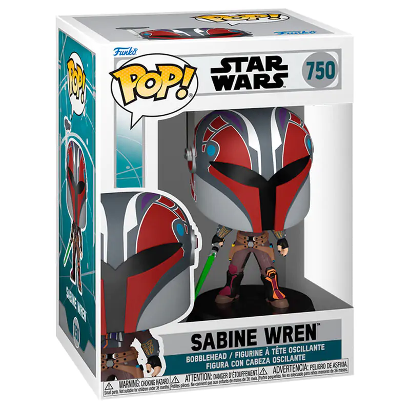 Star Wars: Ahsoka Funko POP! Vinilna Figura S3 - Sabine Wren 9 cm fotografija izdelka