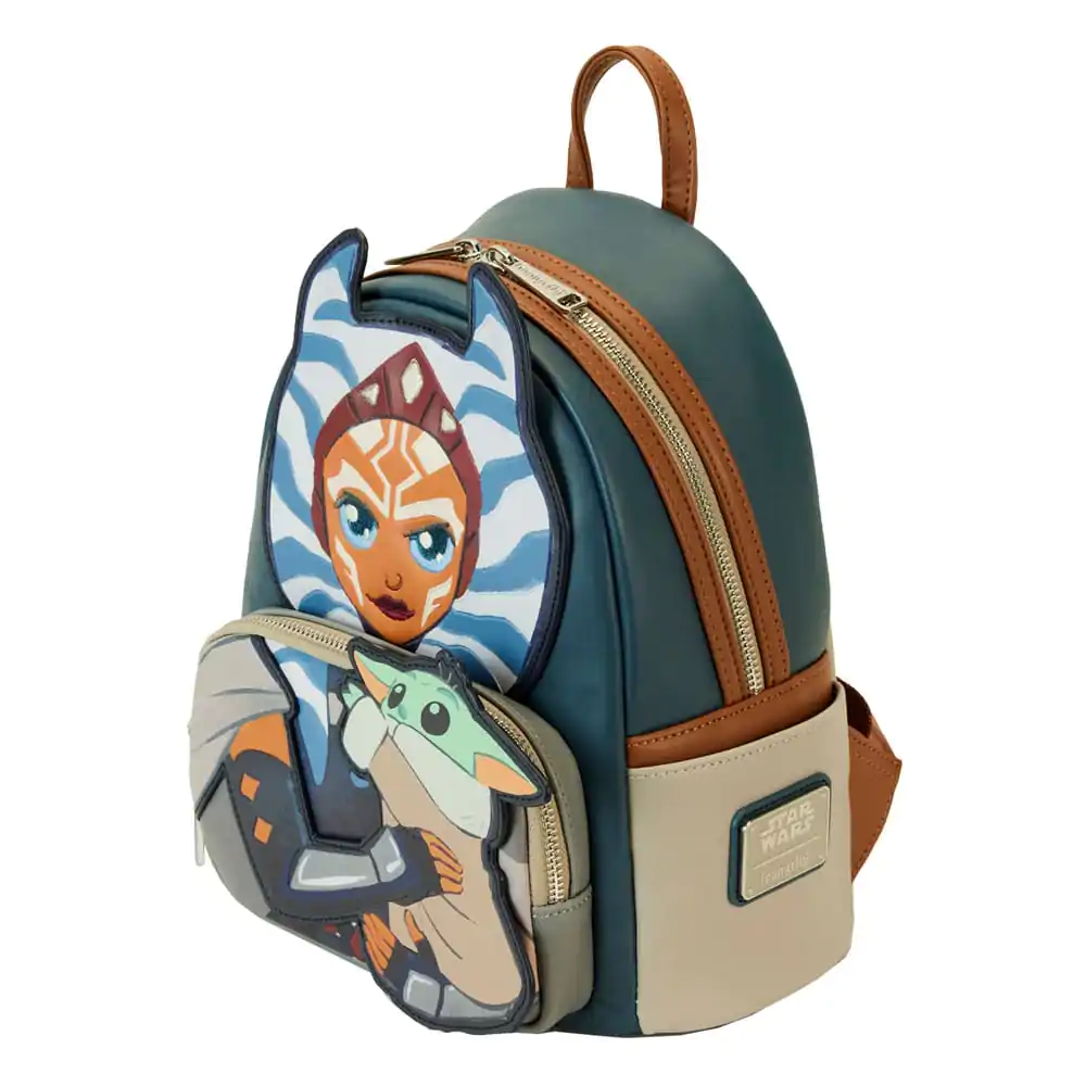 Star Wars by Loungefly Nahrbtnik Ahsoka Holding Grogu fotografija izdelka