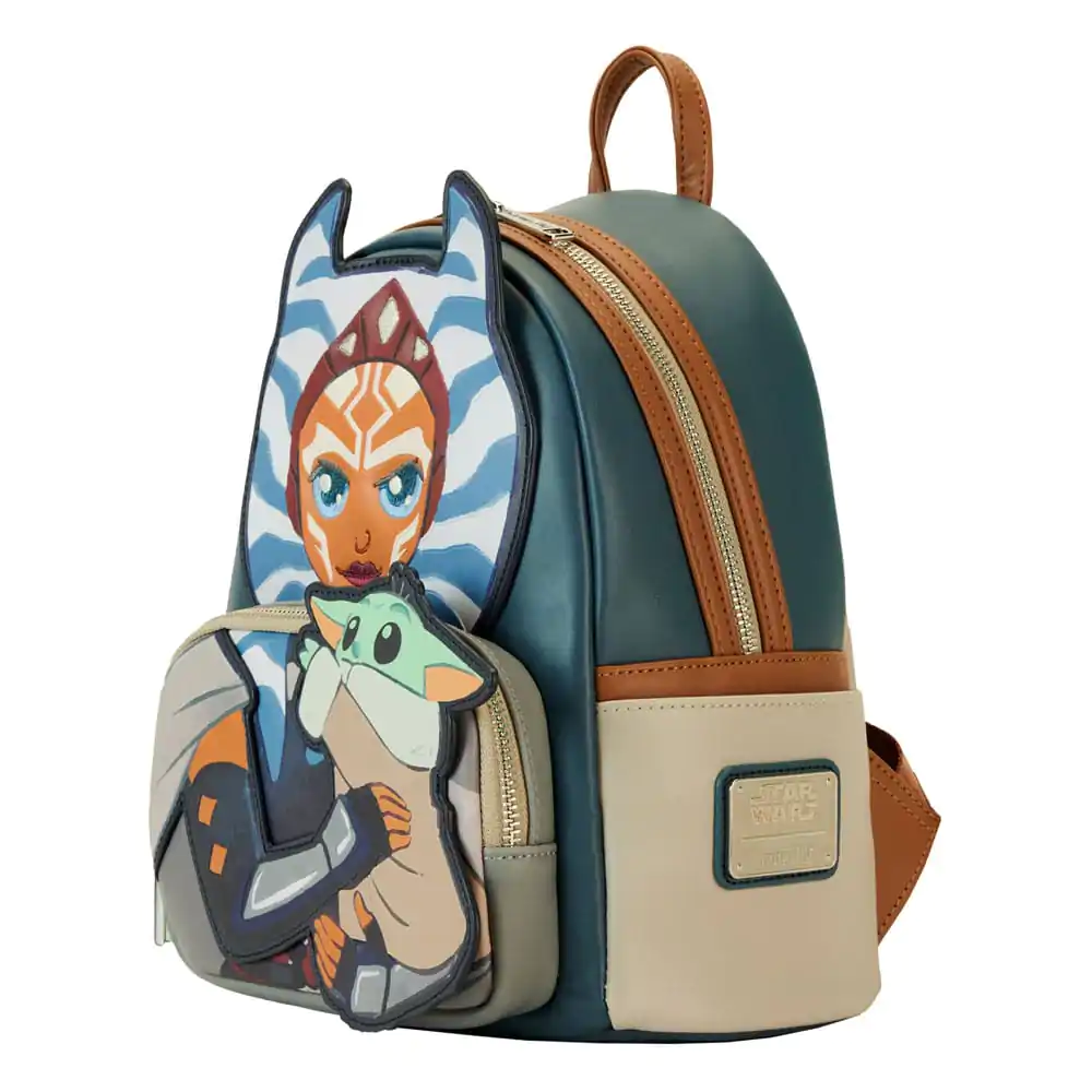 Star Wars by Loungefly Nahrbtnik Ahsoka Holding Grogu fotografija izdelka