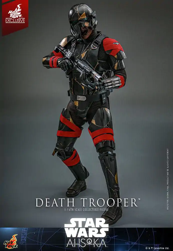 Star Wars: Ahsoka Television Masterpiece akcijska figura 1/6 Death Trooper Hot Toys Exclusive 31 cm fotografija izdelka