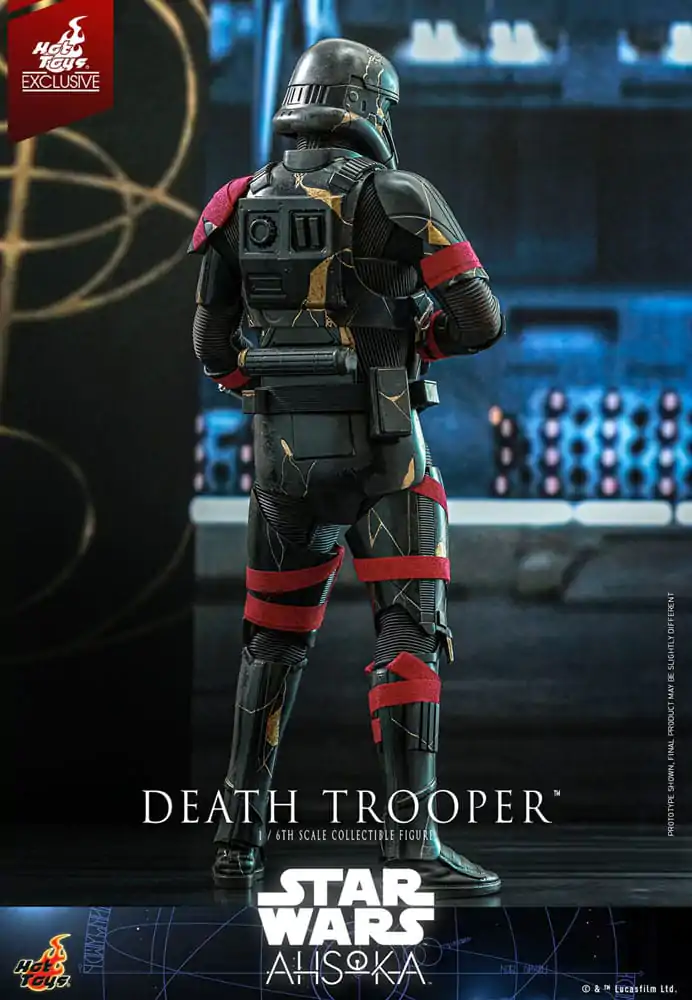 Star Wars: Ahsoka Television Masterpiece akcijska figura 1/6 Death Trooper Hot Toys Exclusive 31 cm fotografija izdelka