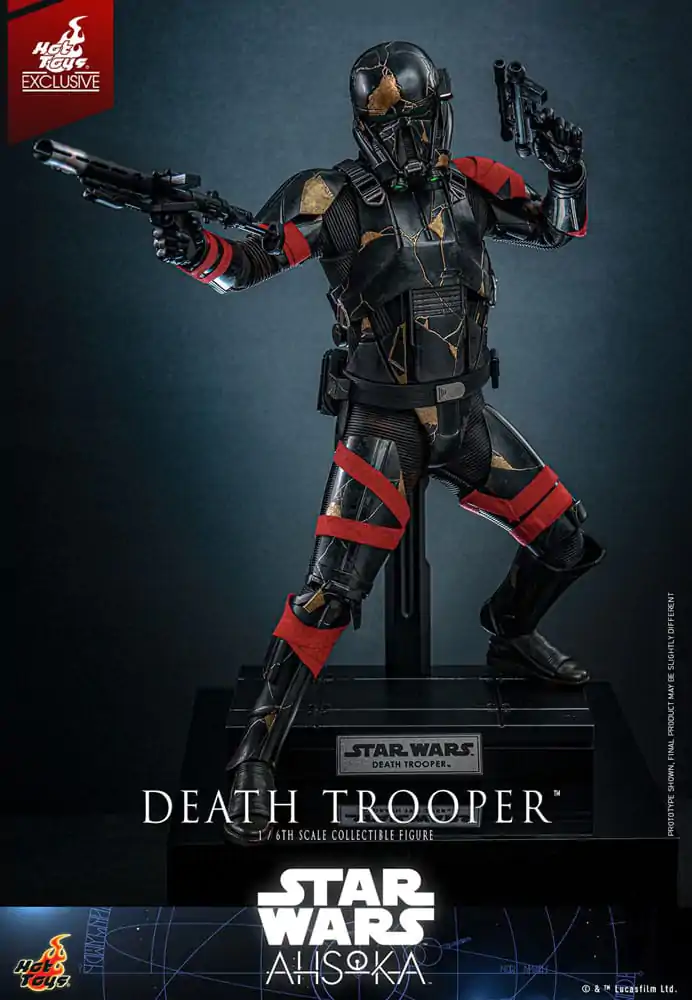 Star Wars: Ahsoka Television Masterpiece akcijska figura 1/6 Death Trooper Hot Toys Exclusive 31 cm fotografija izdelka