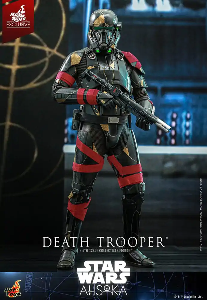 Star Wars: Ahsoka Television Masterpiece akcijska figura 1/6 Death Trooper Hot Toys Exclusive 31 cm fotografija izdelka