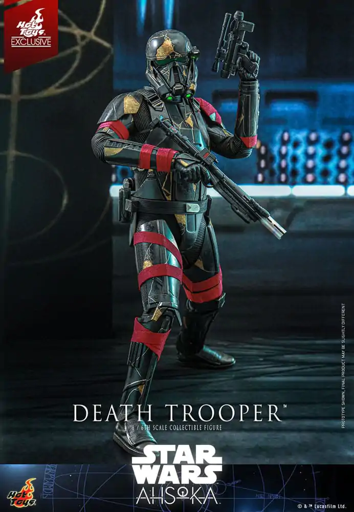 Star Wars: Ahsoka Television Masterpiece akcijska figura 1/6 Death Trooper Hot Toys Exclusive 31 cm fotografija izdelka