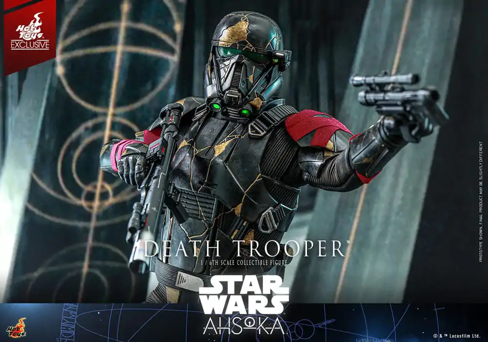 Star Wars: Ahsoka Television Masterpiece akcijska figura 1/6 Death Trooper Hot Toys Exclusive 31 cm fotografija izdelka