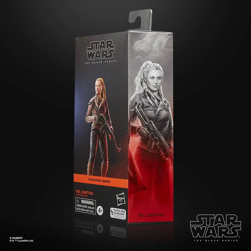 Star Wars: Andor Black Series Akcijska figura Vel Sartha 15 cm fotografija izdelka