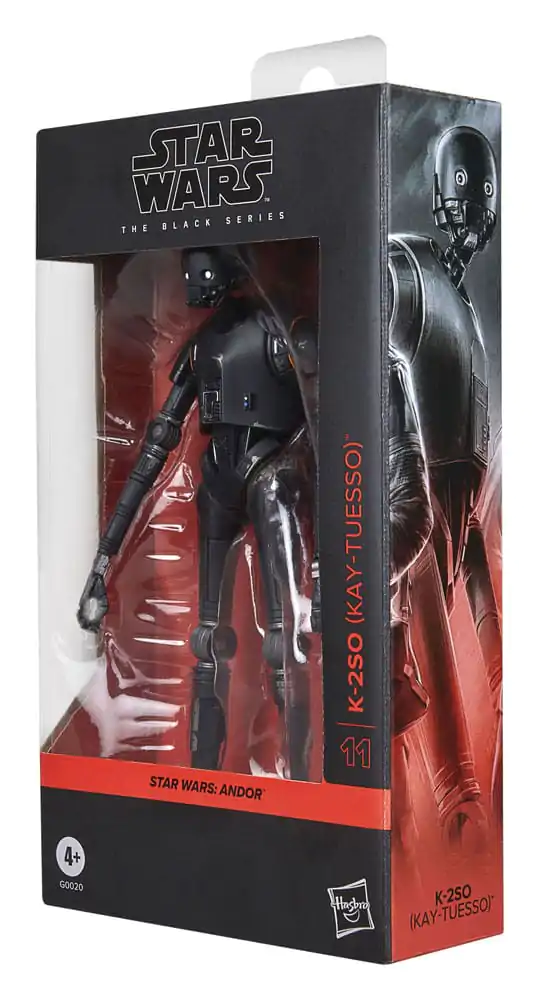 Star Wars: Andor Black Series akcijska figura K-2SO (Kay-Tuesso) 15 cm fotografija izdelka