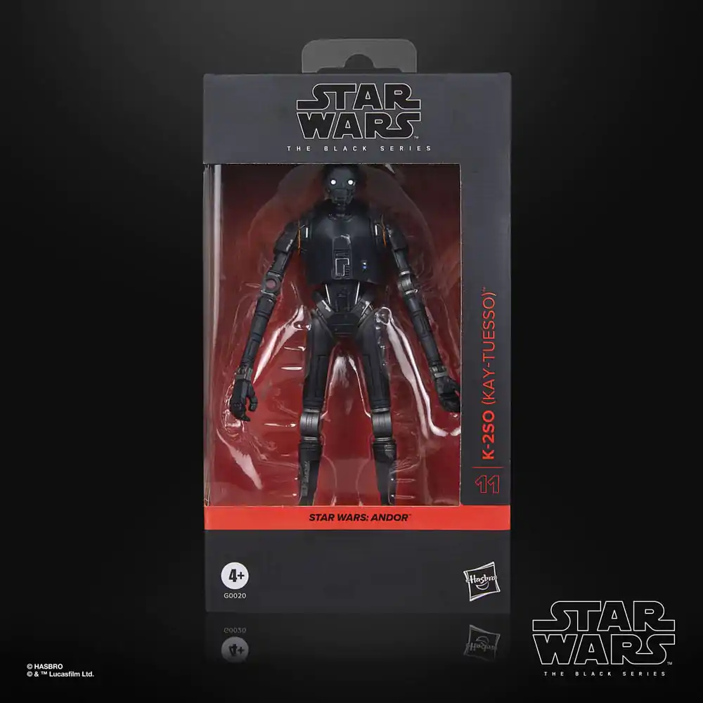 Star Wars: Andor Black Series akcijska figura K-2SO (Kay-Tuesso) 15 cm fotografija izdelka