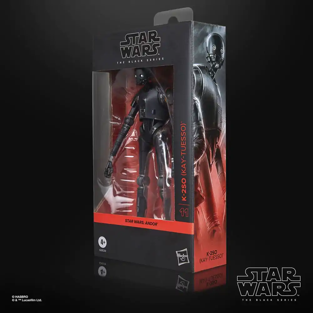 Star Wars: Andor Black Series akcijska figura K-2SO (Kay-Tuesso) 15 cm fotografija izdelka