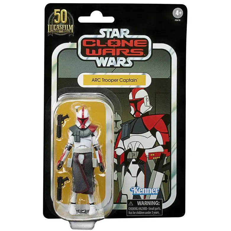 Star Wars The Clone Wars Vintage Collection akcijska figura 2022 ARC Trooper Captain 10 cm fotografija izdelka