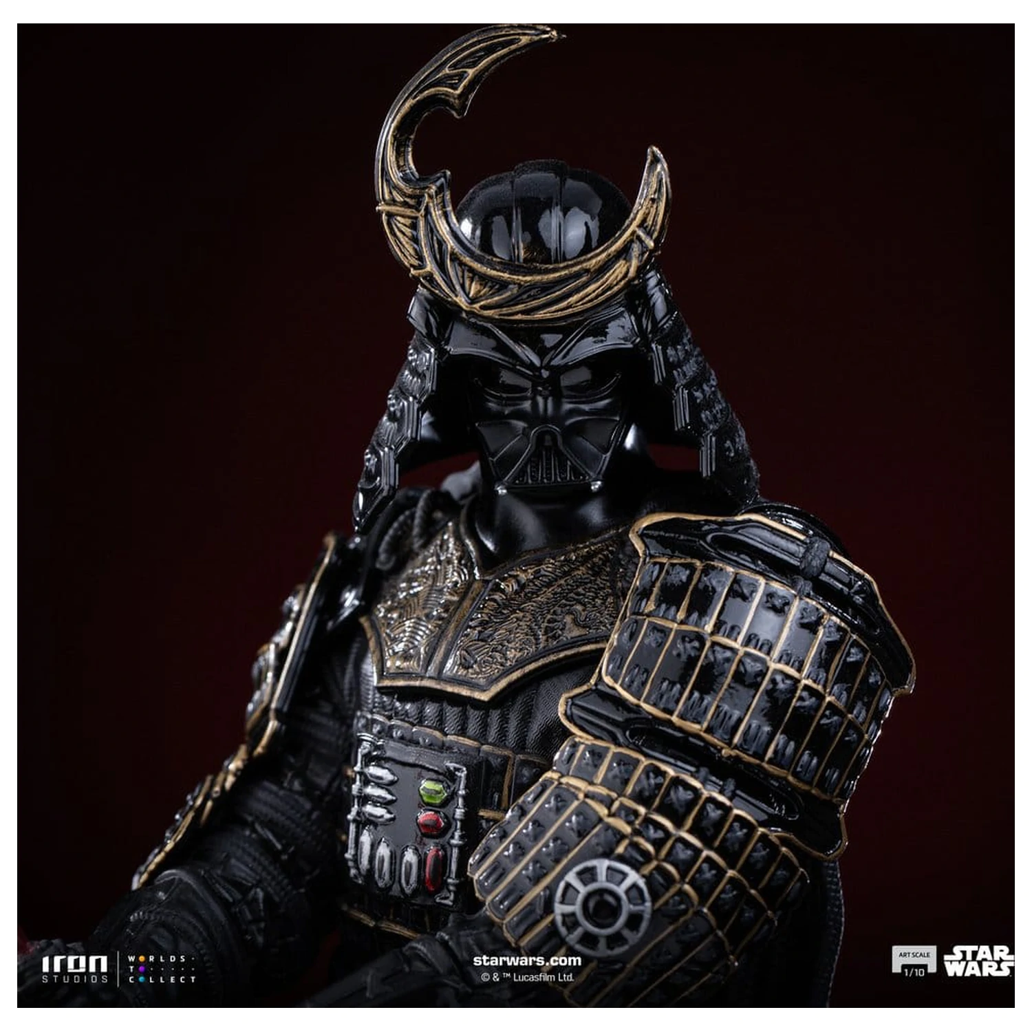 Star Wars Art Scale kip 1/10 Darth Vader Samurai 26 cm fotografija izdelka