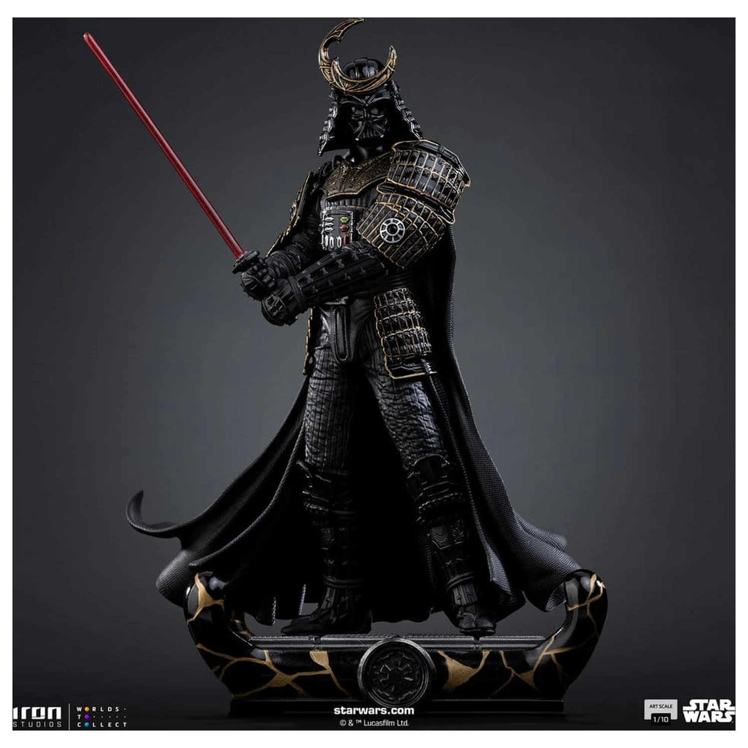 Star Wars Art Scale kip 1/10 Darth Vader Samurai 26 cm fotografija izdelka