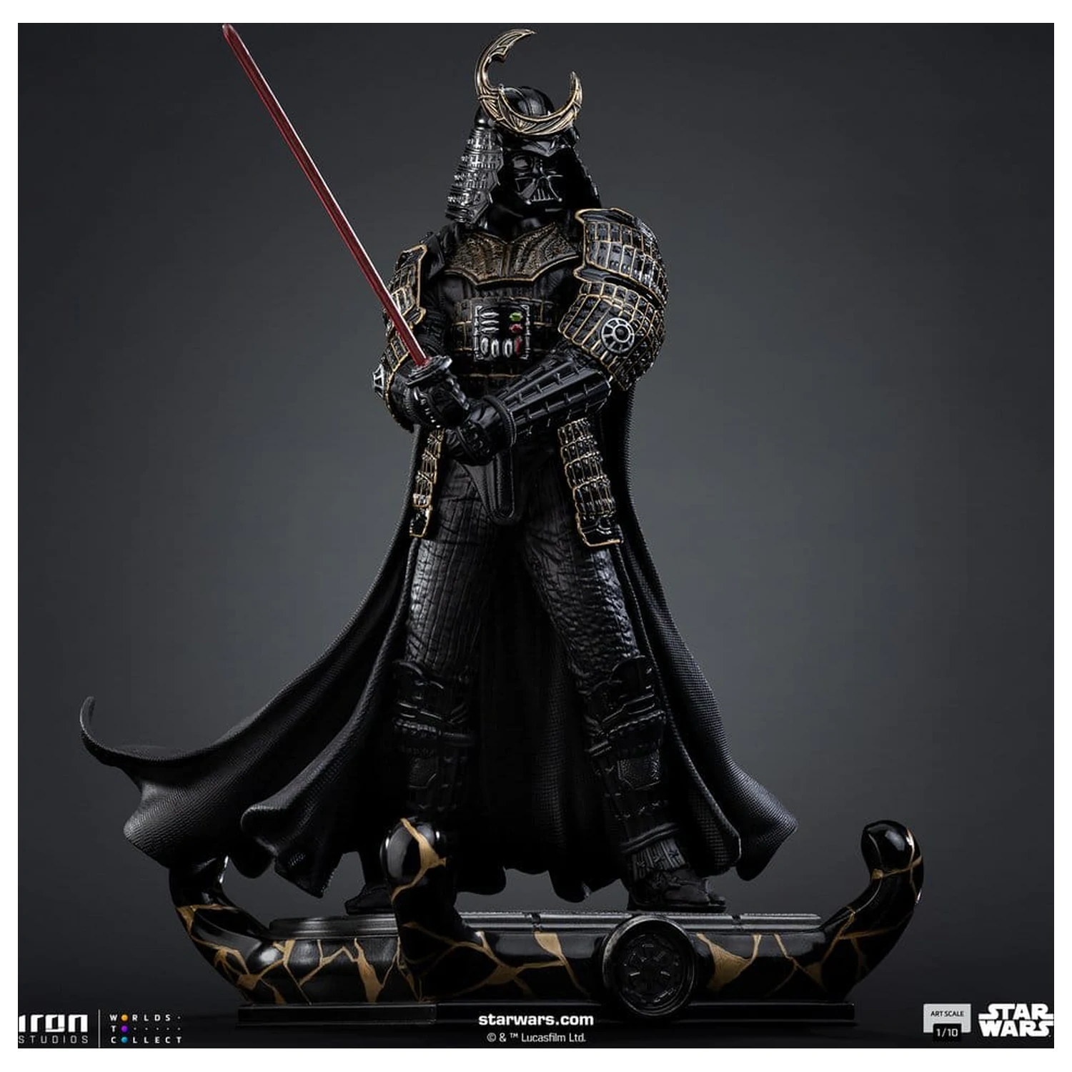 Star Wars Art Scale kip 1/10 Darth Vader Samurai 26 cm fotografija izdelka