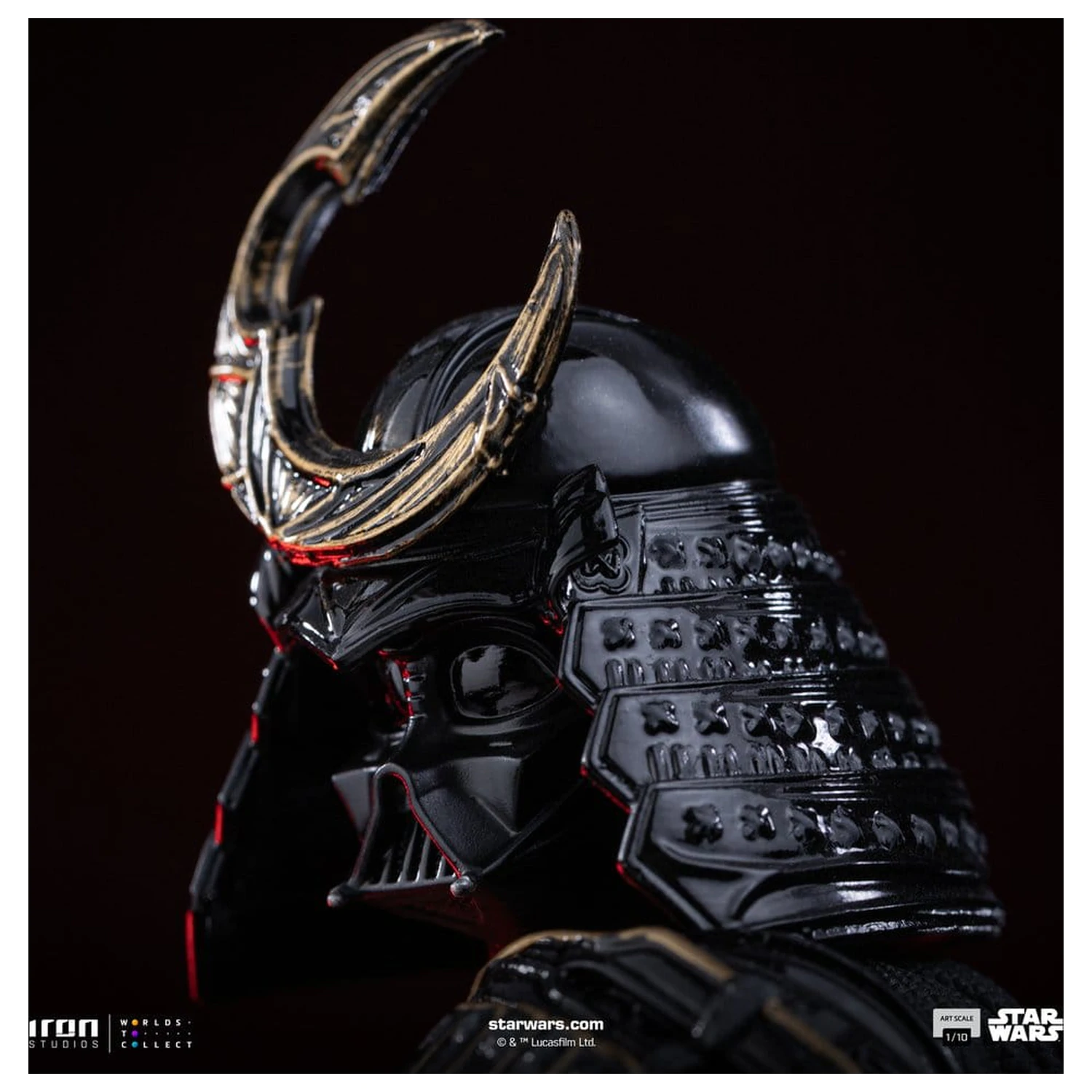 Star Wars Art Scale kip 1/10 Darth Vader Samurai 26 cm fotografija izdelka