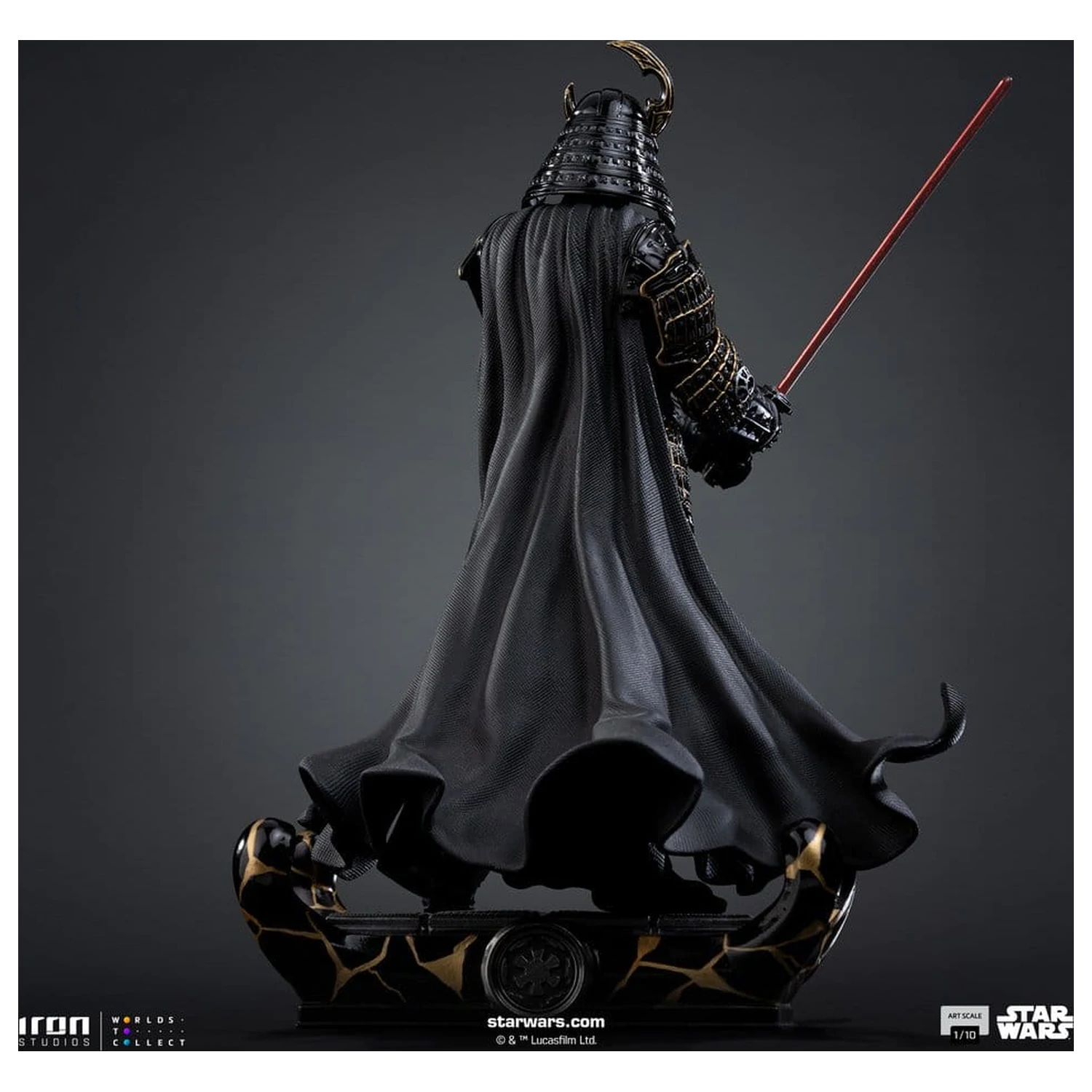 Star Wars Art Scale kip 1/10 Darth Vader Samurai 26 cm fotografija izdelka