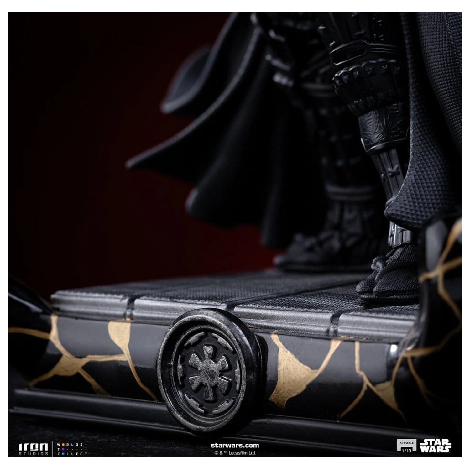 Star Wars Art Scale kip 1/10 Darth Vader Samurai 26 cm fotografija izdelka