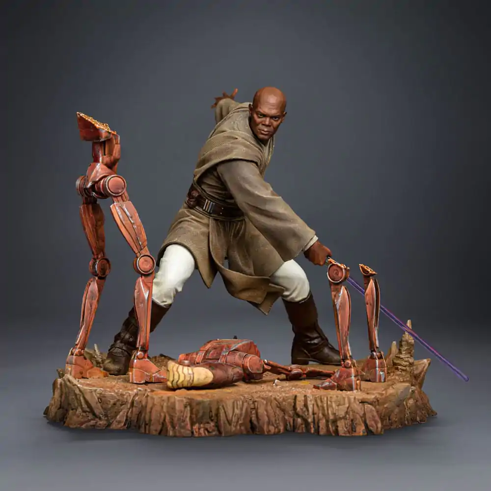 Star Wars Art Scale kip 1/10 Mace Windu 18 cm fotografija izdelka