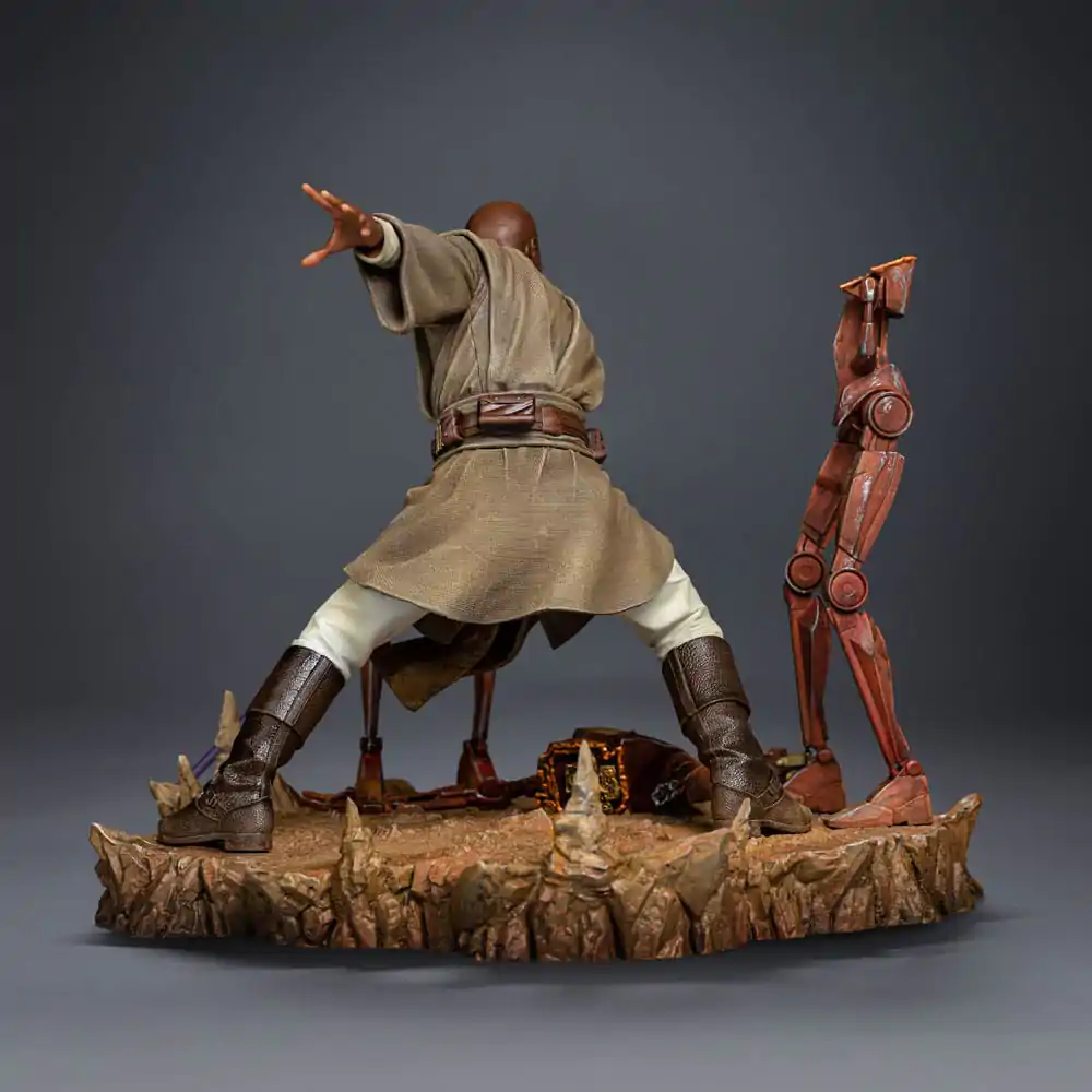 Star Wars Art Scale kip 1/10 Mace Windu 18 cm fotografija izdelka