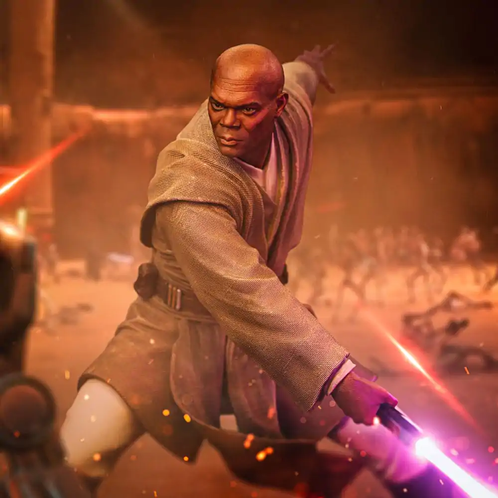 Star Wars Art Scale kip 1/10 Mace Windu 18 cm fotografija izdelka