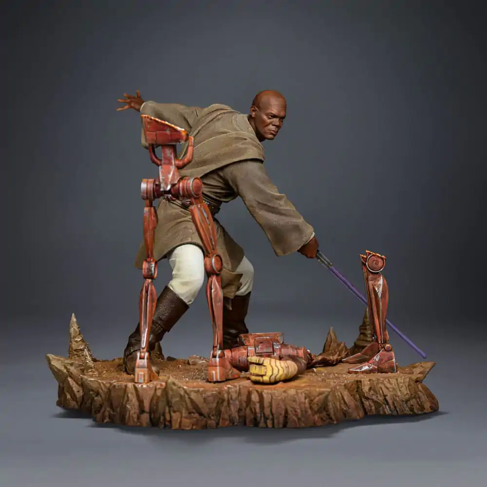 Star Wars Art Scale kip 1/10 Mace Windu 18 cm fotografija izdelka