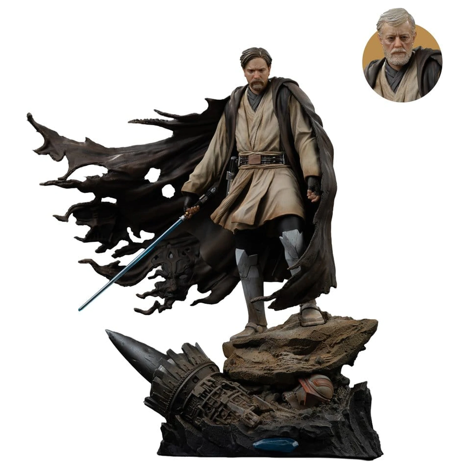 Star Wars Art Scale kip 1/10 Obi-Wan Signatures 26 cm fotografija izdelka
