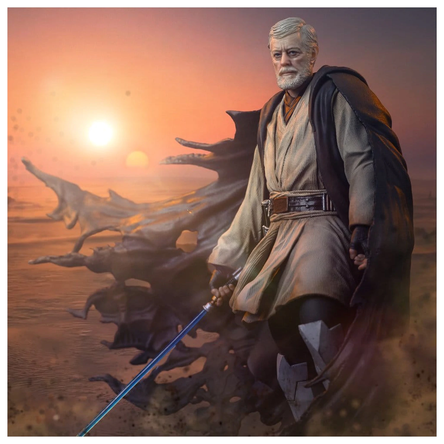 Star Wars Art Scale kip 1/10 Obi-Wan Signatures 26 cm fotografija izdelka