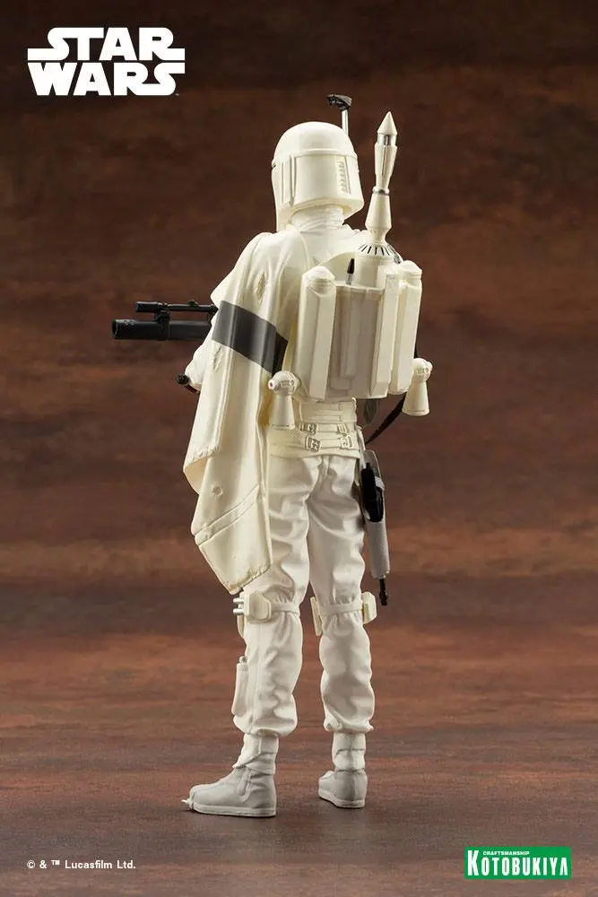 Star Wars ARTFX+ PVC Kip 1/10 Boba Fett White Armor Ver. 18 cm fotografija izdelka