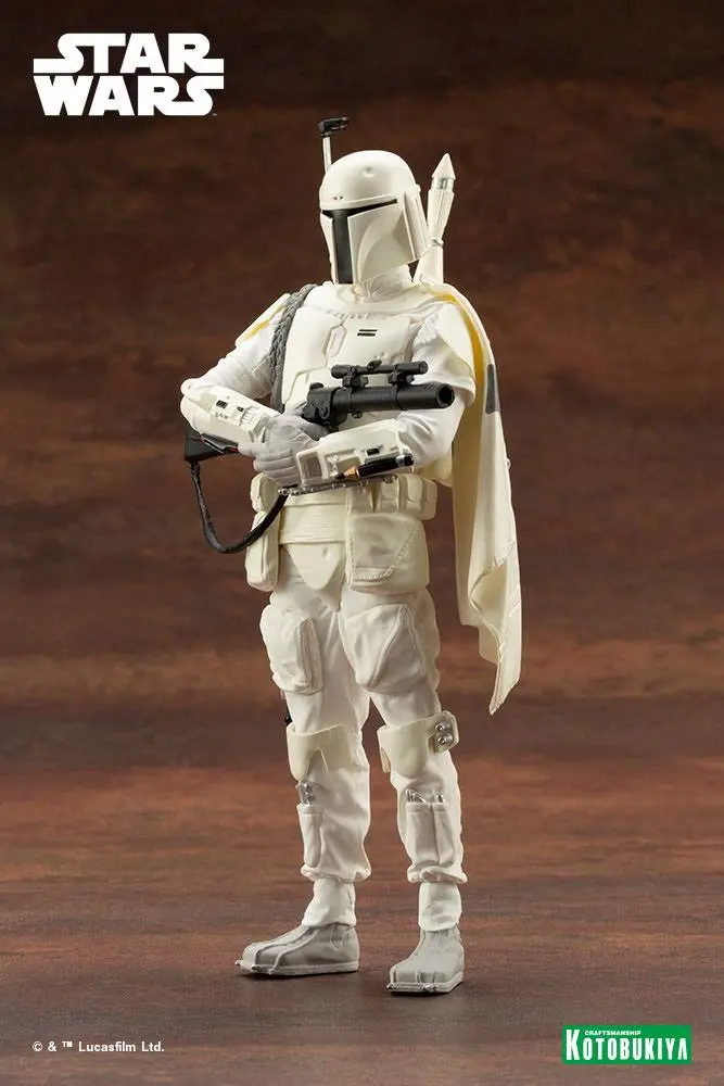 Star Wars ARTFX+ PVC Kip 1/10 Boba Fett White Armor Ver. 18 cm fotografija izdelka