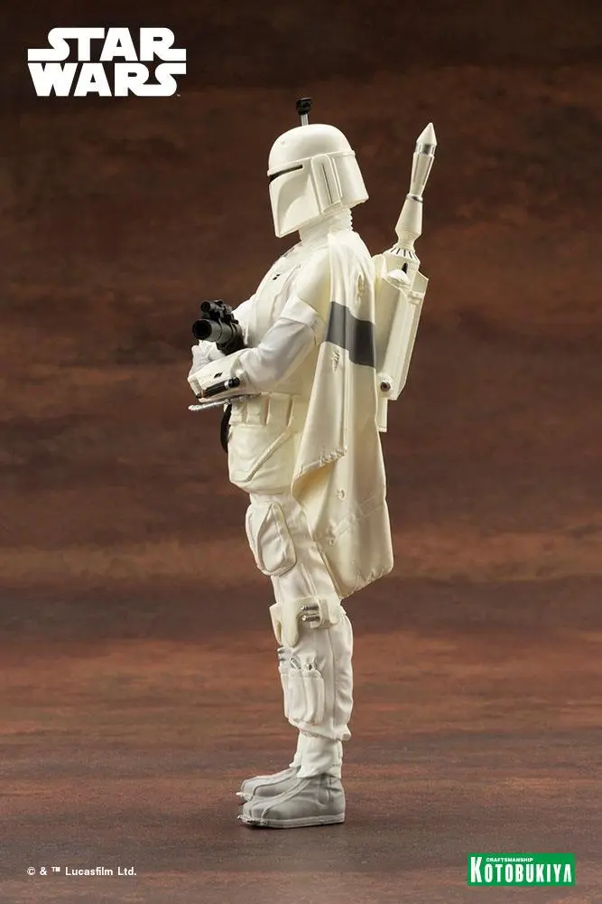 Star Wars ARTFX+ PVC Kip 1/10 Boba Fett White Armor Ver. 18 cm fotografija izdelka