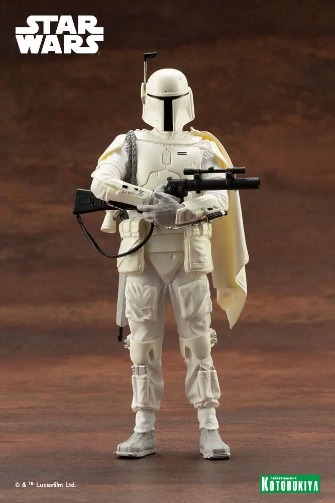 Star Wars ARTFX+ PVC Kip 1/10 Boba Fett White Armor Ver. 18 cm fotografija izdelka