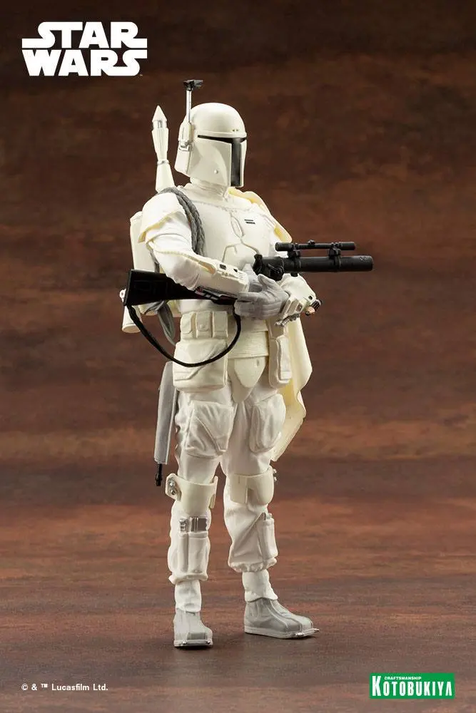 Star Wars ARTFX+ PVC Kip 1/10 Boba Fett White Armor Ver. 18 cm fotografija izdelka