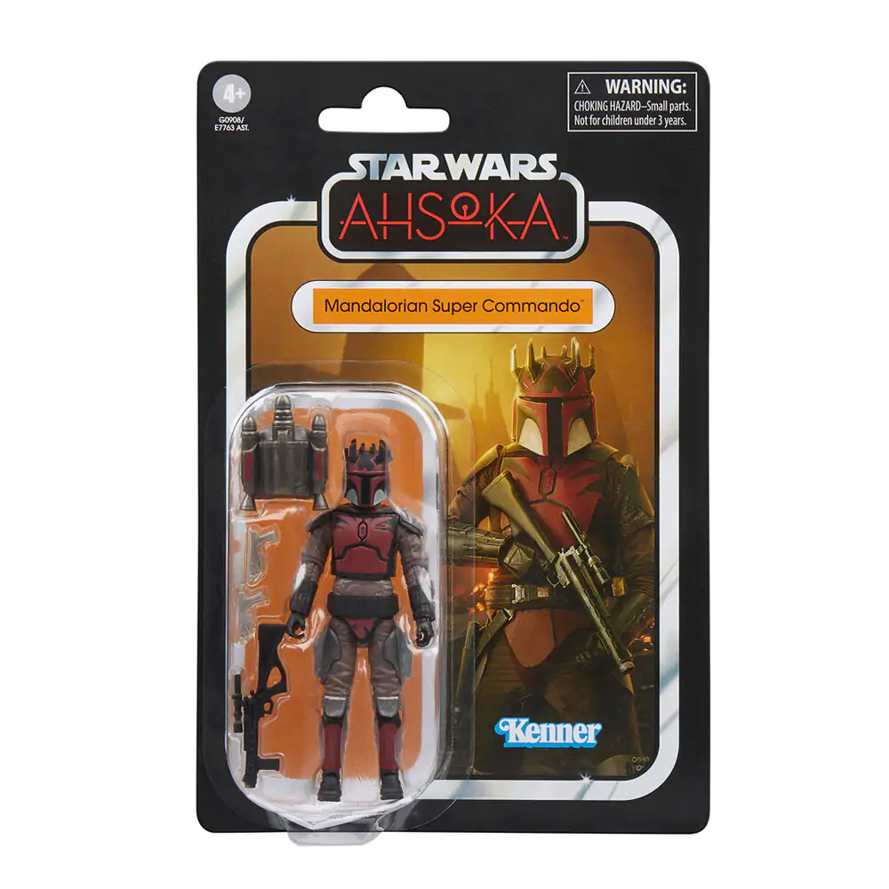 Star Wars Ashoka Mandalorian Super Commando figúrka 9,5 cm fotografija izdelka