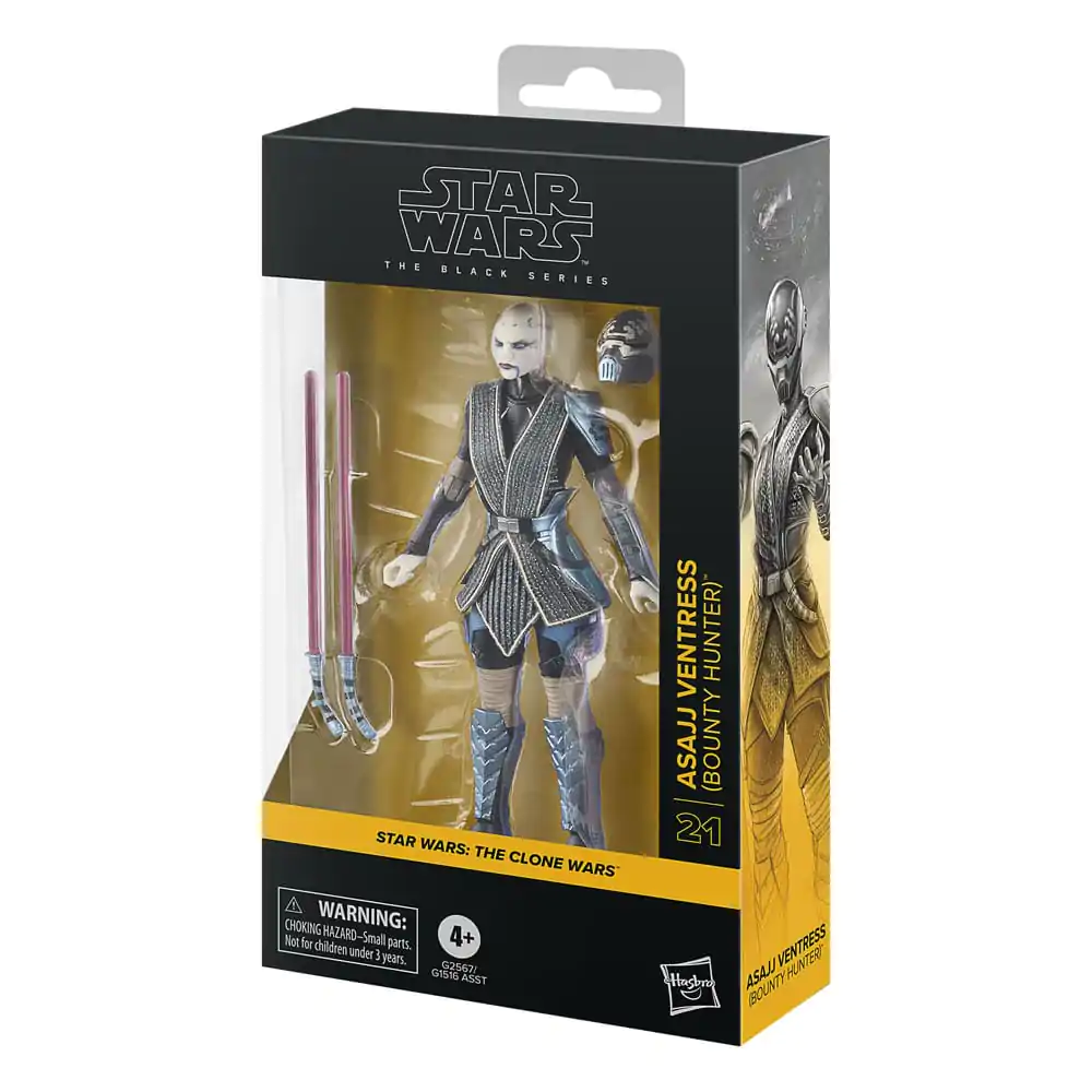 Star Wars: Attack of the Clones Asajj Ventress Bounty Hunter figura 15cm fotografija izdelka