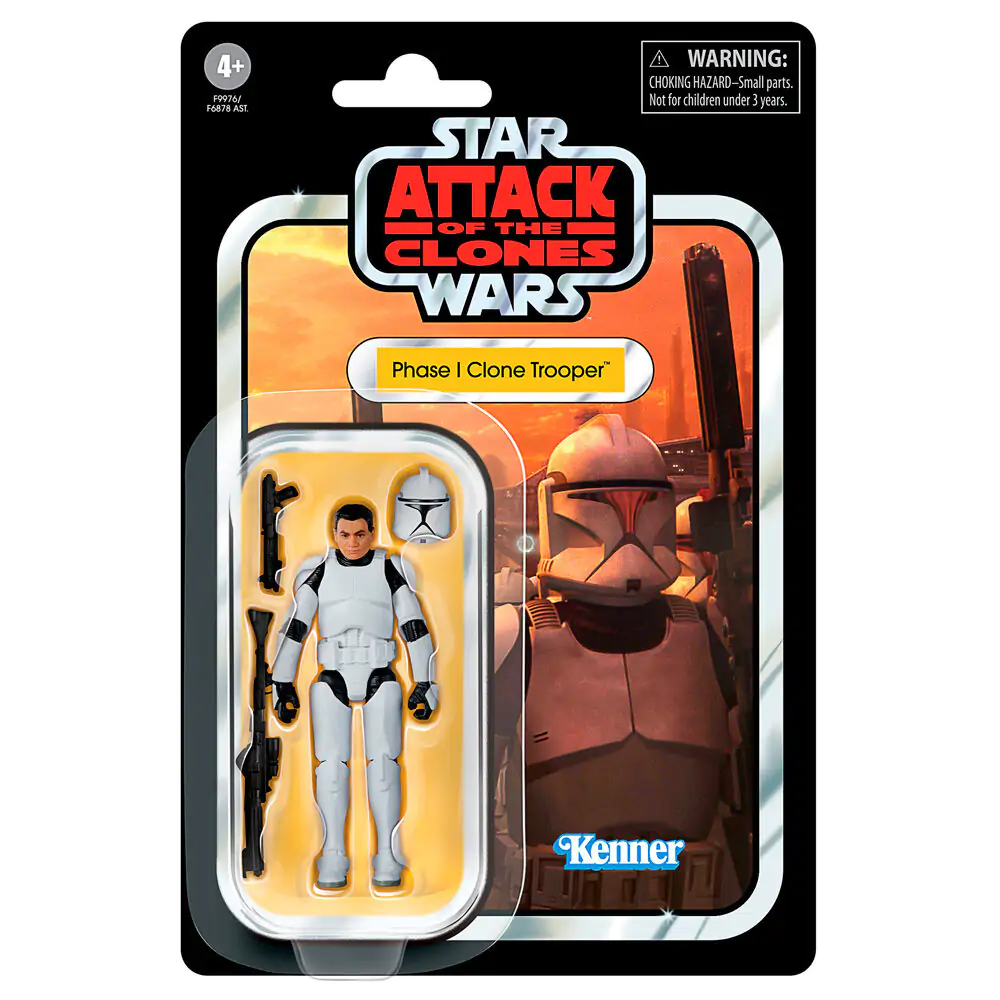 Star Wars Attack of the Clones Phase I Clone Trooper figura 9,5cm fotografija izdelka